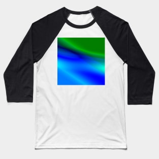 Blue green abstract texture art background Baseball T-Shirt